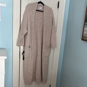 Primark Cozy Beige Long Cardigan